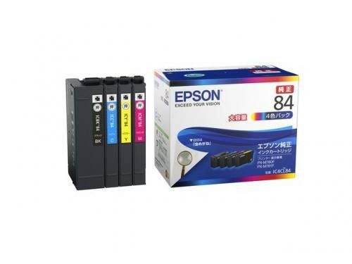 純正インク エプソン IC4CL84 4色セット インクカートリッジ EPSON[SEI