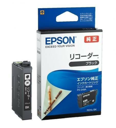 純正エプソン リコーダー 4色パック インクカートリッジ RDH-4CL EPSON